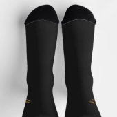 Chaussette Queen Bee [Name] Black and Yellow (Haut)