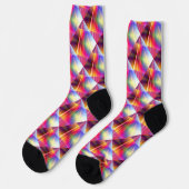 Chaussette Raies arc-en-ciel (Gauche)