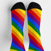 Chaussette Rainbow Pride Diversité Égalité des droits Inclusi (Haut)