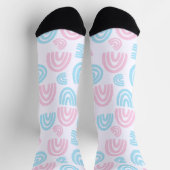 Chaussette Rainbow Strut : Chaussettes de l'équipe de la fier (Haut)