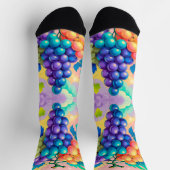 Chaussette Raisins colorés (Haut)