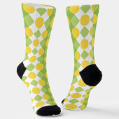 Chaussette Rangées joyeux de formes Motif (Angulaire)