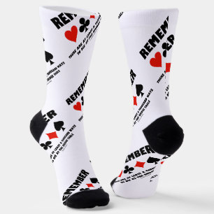 Chaussette Rappelez-Vous Au Moins Mille Façons De Mourir À Br
