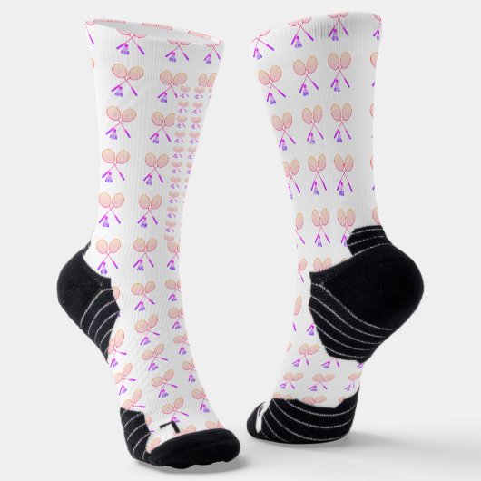 Chaussette Raquettes de badminton avec persiennes (Angulaire)