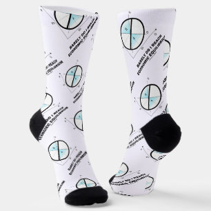 Chaussette Rarement Je Parviens À L'Équilibre Économique Humo