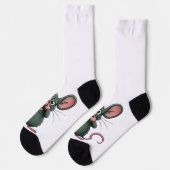 Chaussette Rat avec Chaussettes de l'équipage du nez rapproch (Gauche)