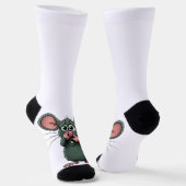 Chaussette Rat avec Chaussettes de l'équipage du nez rapproch (Angulaire)