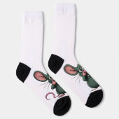 Chaussette Rat avec Chaussettes de l'équipage du nez rapproch (Droite)