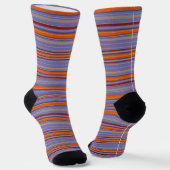 Chaussette Rayé décoratif (Angulaire)