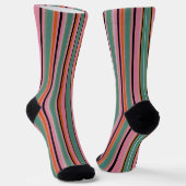 Chaussette Rayé décoratif (Angulaire)