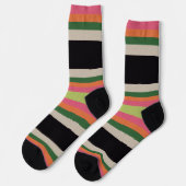 Chaussette Rayé décoratif (Gauche)