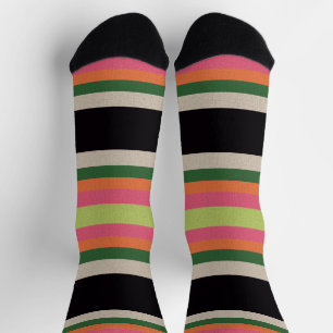 Chaussette Rayé décoratif