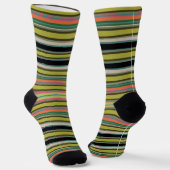 Chaussette Rayé décoratif (Angulaire)