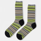 Chaussette Rayé décoratif (Gauche)