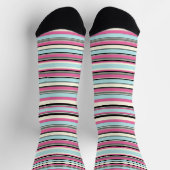 Chaussette Rayé décoratif (Haut)