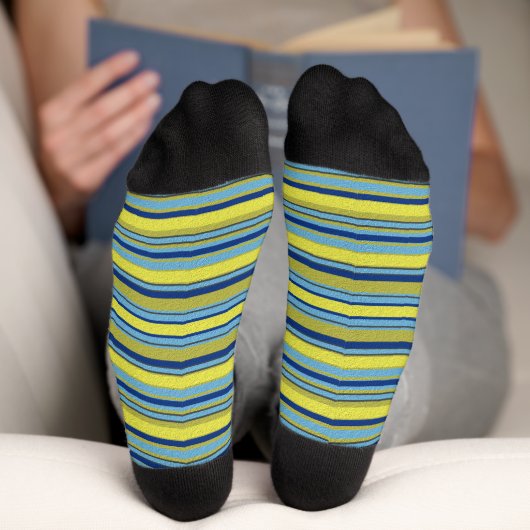 Chaussette Rayé décoratif (Fond)