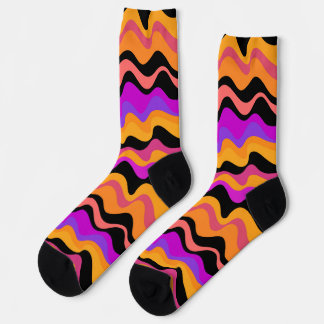 Chaussette rayée