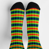 Chaussette Rayures arc-en-ciel (Haut)