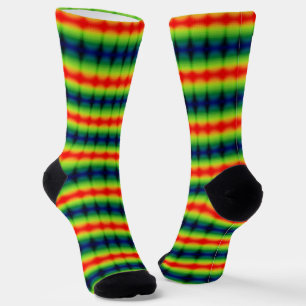 Chaussette Rayures arc-en-ciel