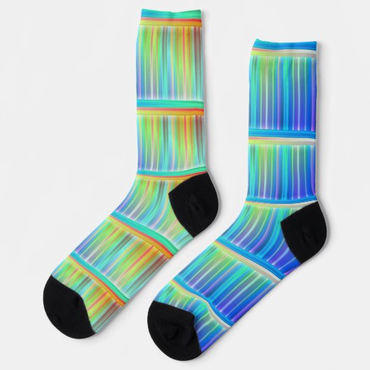 Chaussette Rayures arc-en-ciel (Gauche)