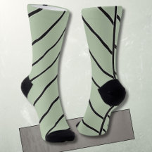 Rayures diagonales noires sur vert classique