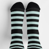 Chaussette Rayures sarcelles (Haut)