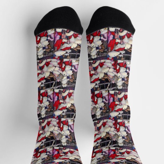 Chaussette Réalité sur les vacances (Haut)