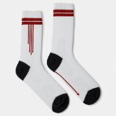 Chaussette Red Arrows on White (Droite)