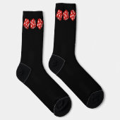Chaussette Red Casino Dice Gambler (Droite)