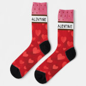 Chaussette Red Heart Chic Motif (Gauche)