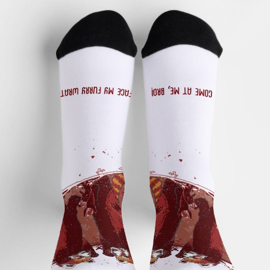 Chaussette Red Panda Fury (Haut)