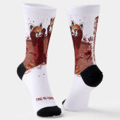 Chaussette Red Panda Fury (Angulaire)