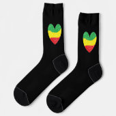 Chaussette Reggae Love (Gauche)
