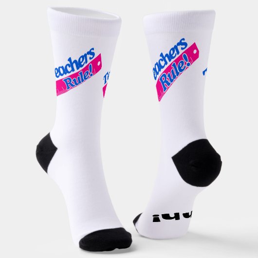 Chaussette Règle des enseignants /Je suis Classement des chau (Angulaire)