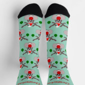 Chaussette Reindeer Design Christmas (Haut)