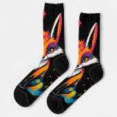 Chaussette Renard cosmique (Gauche)