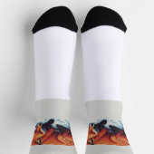 Chaussette Renard endormi (Haut)