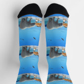 Chaussette Rencontre d'ours polaires, Chaussettes d'équipage (Haut)