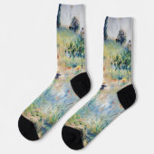 Chaussette Renoir - Chemin menant à travers l'herbe haute (Gauche)