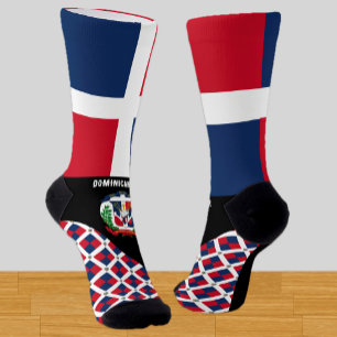 Chaussette République Dominicaine chaussettes, mode, drapeau,