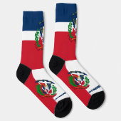 Chaussette République Dominicaine Drapeau Patriotique, Durabl (Droite)