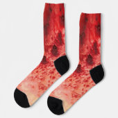 Chaussette Résidu cramoisi (Gauche)