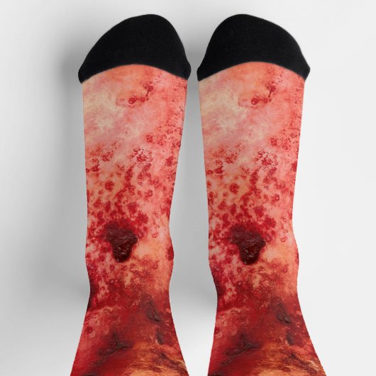 Chaussette Résidu cramoisi (Haut)