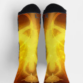 Chaussette Résilience luminescente orange (Haut)