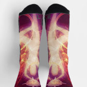 Chaussette Résilience luminescente violet (Haut)