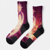 Chaussette Résilience luminescente violet (Gauche)