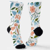 Chaussette Ressort floral minimal (Angulaire)