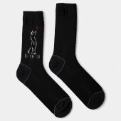 Chaussette Reste-Assis-Amour Sheltie (Droite)