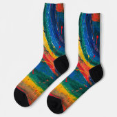 Chaussette Résumé Arc-en-ciel (Gauche)