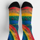 Chaussette Résumé Arc-en-ciel (Haut)